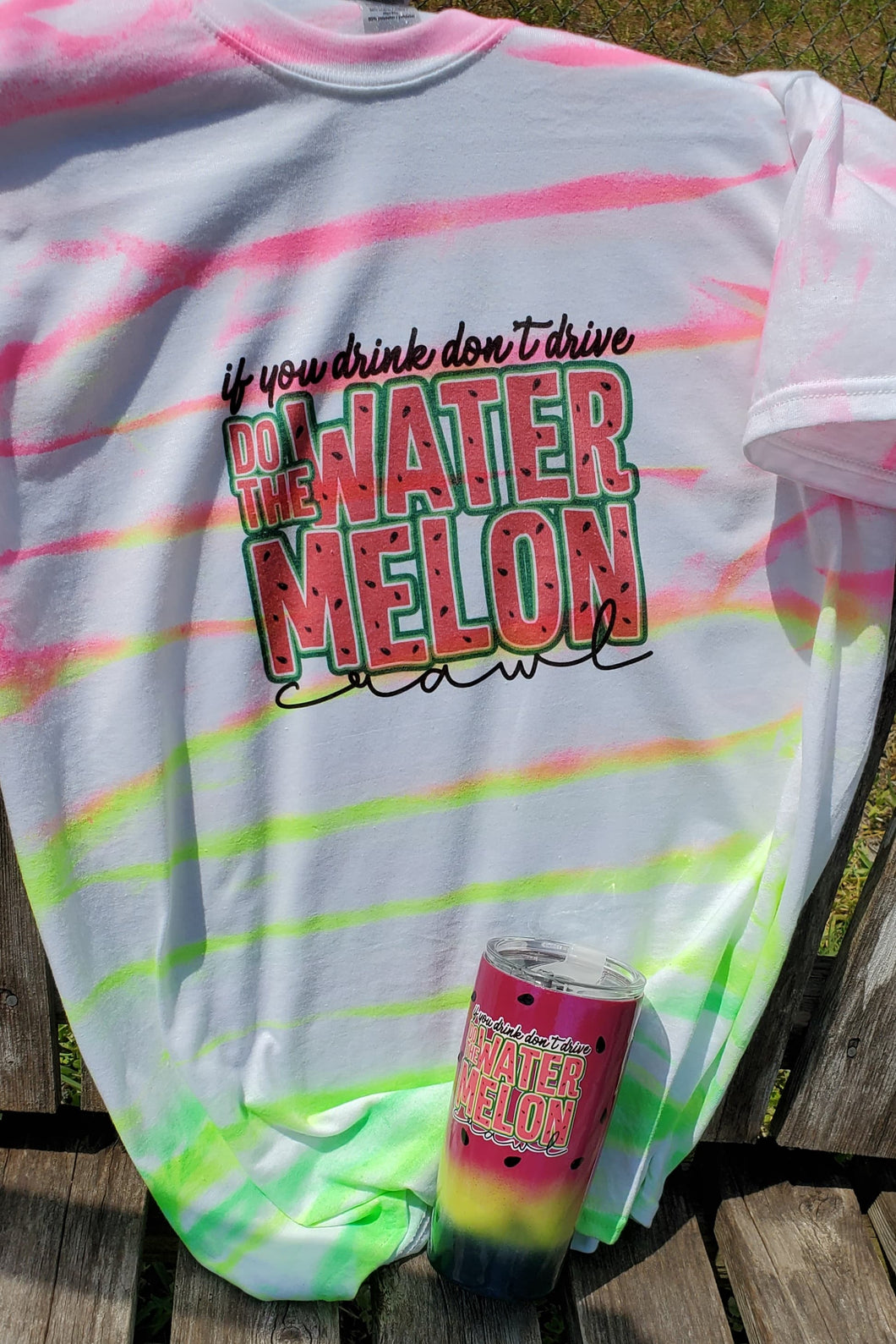 Watermelon Shirt & Tumbler Combo